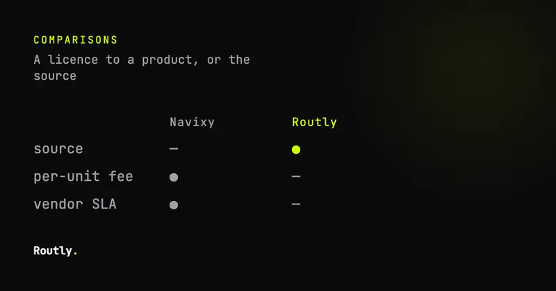 Navixy alternative: two ways to white-label — Routly